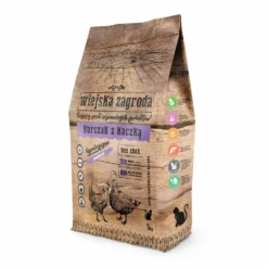 Wiejska Zagroda Ferme Rurale Poulet Au Canard Pour Chats 5kg+Surprise Gratuite Pour Votre Chat